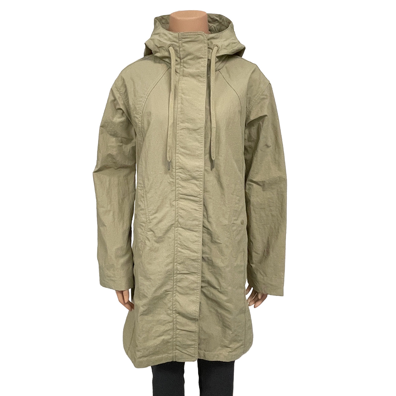 Athleta Everywhere Anorak Sz Xxs Fits Xs S New $179 Oversized Jacket Flax Khaki